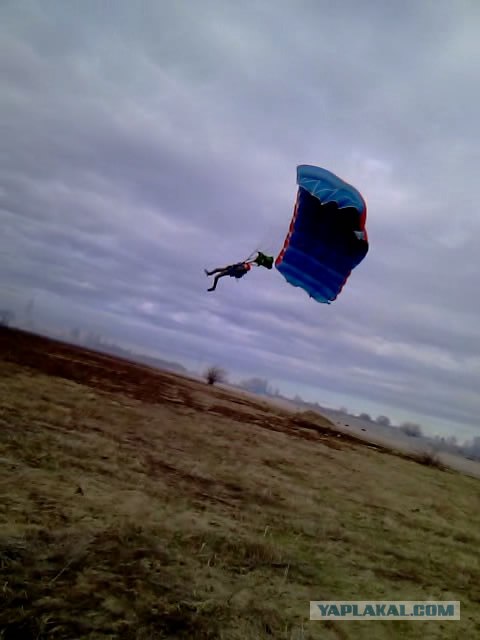 Как я прыгал с парашютом