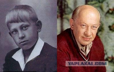 Знаменитости в детстве. Фото из домашних архивов