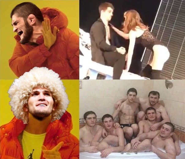 Фанатизм или лицемерие? Навальный показал фото Хабиба в ванной с мужчинами