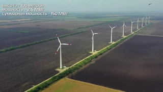 Процесс установки ветряных электростанций