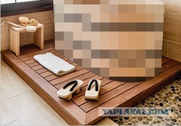 Ванная в японском стиле