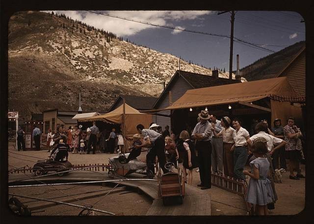 Цветные фотографии из Америки 1940-х