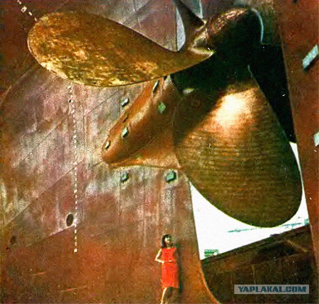 Самые большие корабельные винты