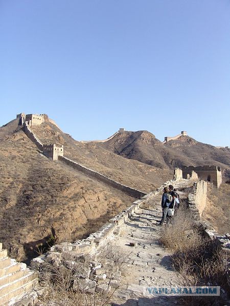 Великая китайская стена оказалась подделкой