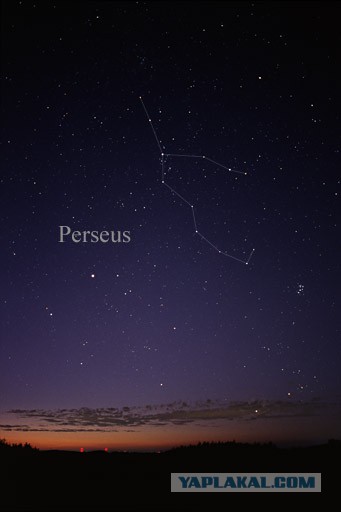 Из созвездия Персея получен инопланетный сигнал