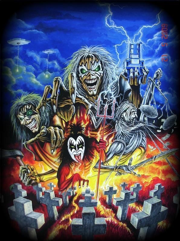 Музыка и музыканты: Iron Maiden- "Powerslave"