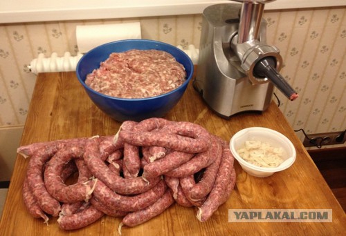 Как делают сосиски