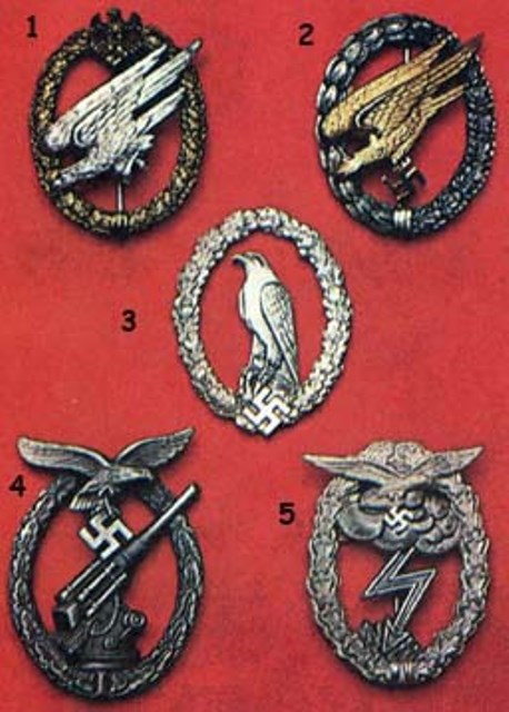 Боевые знаки отличия третьего рейха