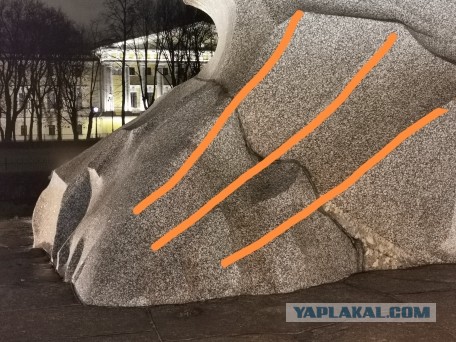 Гранитная штукатурка на артефактах Петербурга