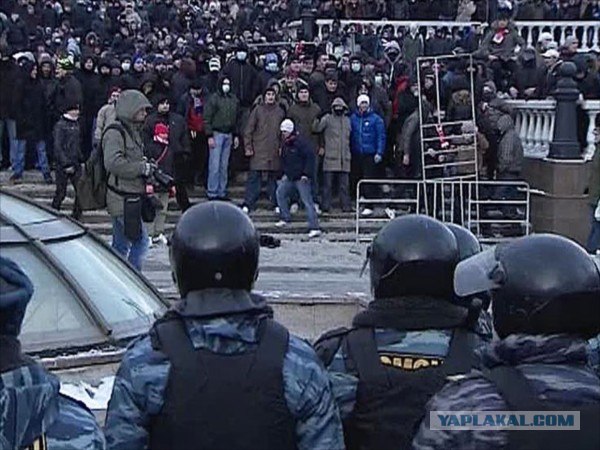 Массовая драка в Москве