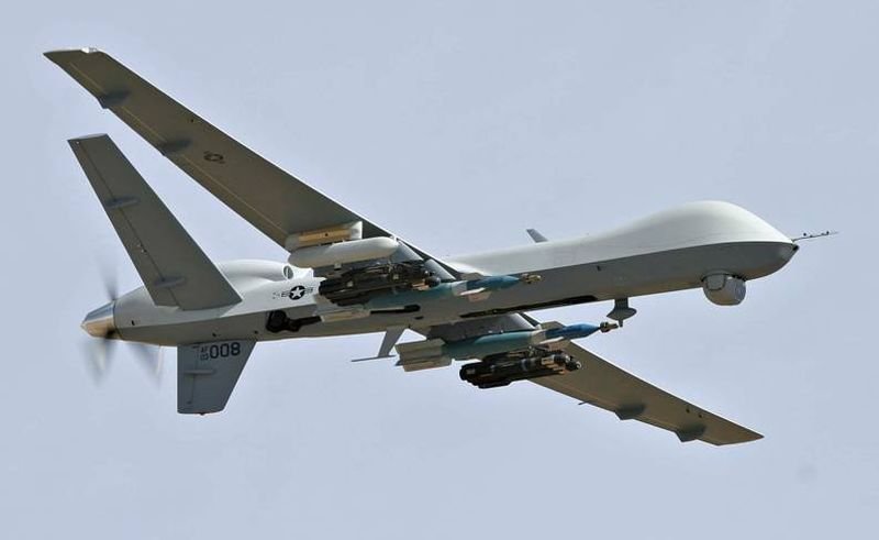 Стратегический беспилотник ВВС США провел разведку у линии разграничения на Донбассе - Цензор.НЕТ 812