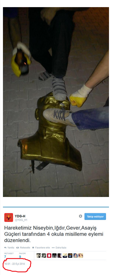 В Турции сносят памятники Ататюрку