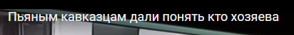 Пьяные кавказцы напали на посетителей и получили отпор