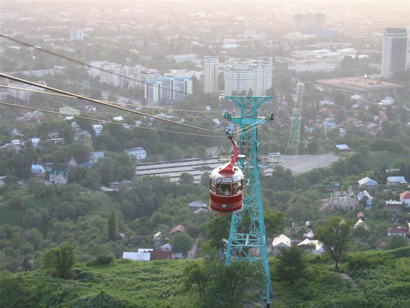 Алма Ата гора Кок Тобе