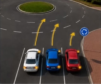 ПДД. В какую полосу может повернуть каждый автомобиль?