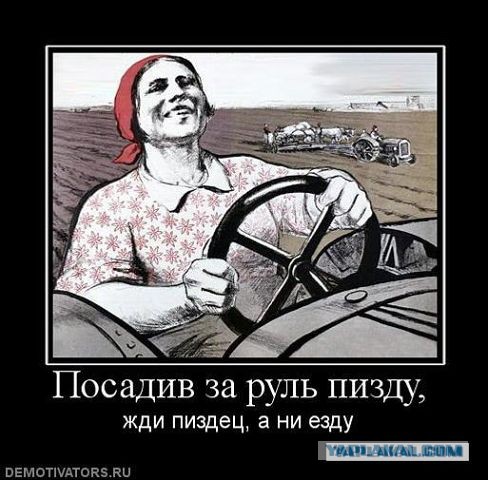 Перепутала педали при парковке...