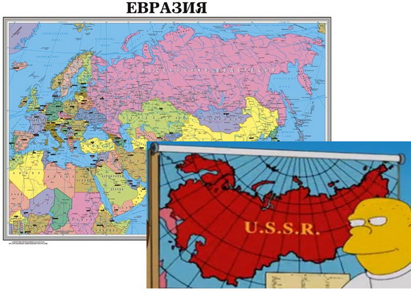Российская карта 2024 года