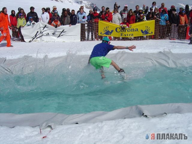 Snowbord: Прыжки через воду