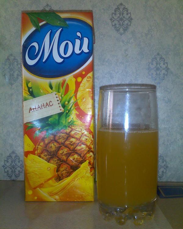 ананасовый сок мой