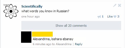 You know that russia. Show all comments. Comment show.