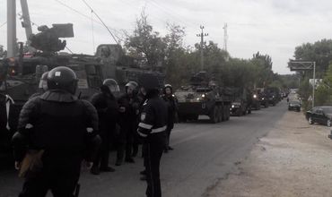 Колонна военной техники США пересекла границу Молдовы