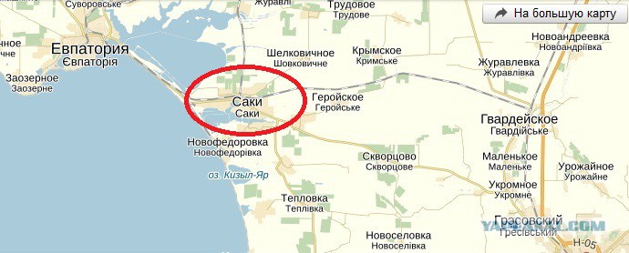 Крым новофедоровка карта с улицами