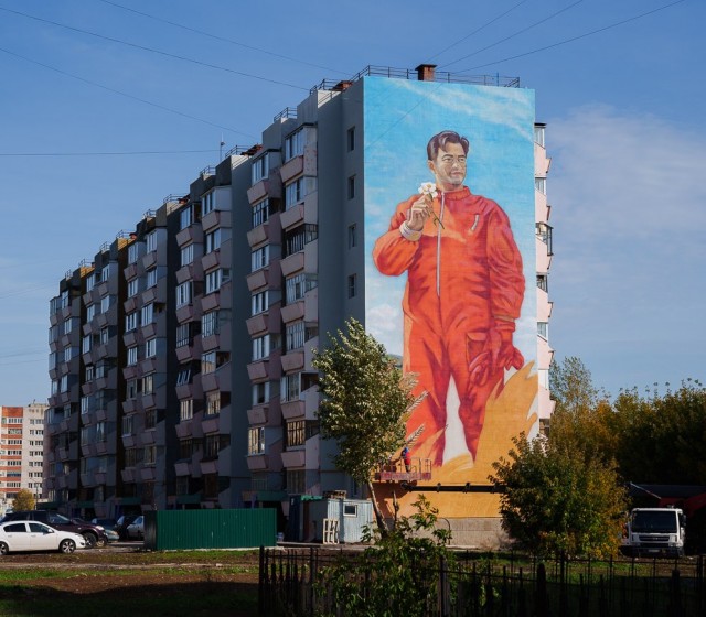 Монументальная живопись на стенах архитектурных сооружений