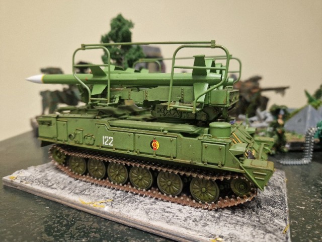 Рукоделия пост. 2П25 ЗРК 2К12 "Куб" SAM - 6 от Trumpeter
