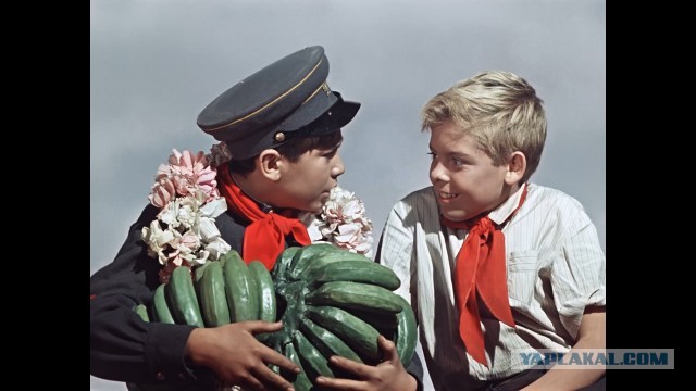 Москва 1956 года в фильме "Старик Хоттабыч"