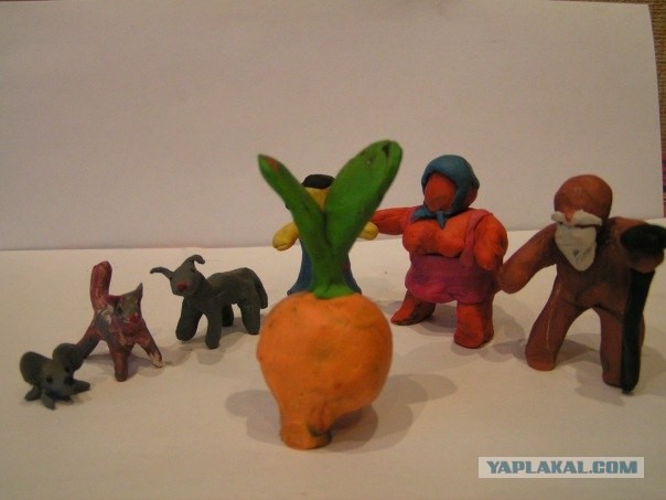 Репка в пластилине (треш и хоррор, 21+)