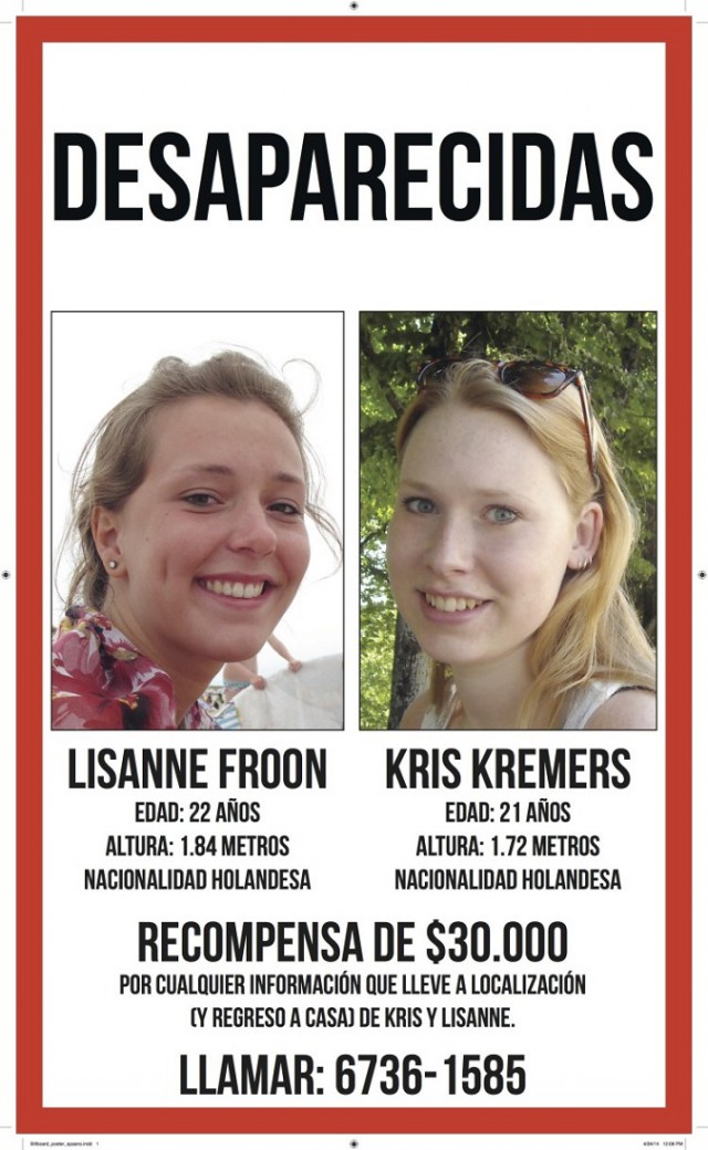 Исчезновение и трагическая гибель Лисанн Фрон и Крис Кремерс
