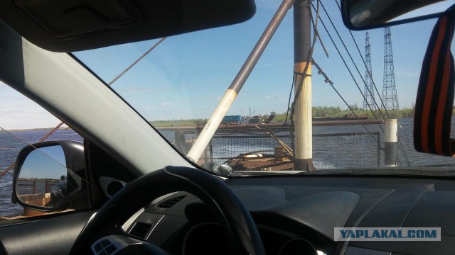 Утопили Урал-трубовоз