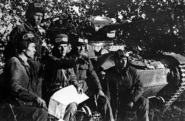 Красная армия в боях 1941г