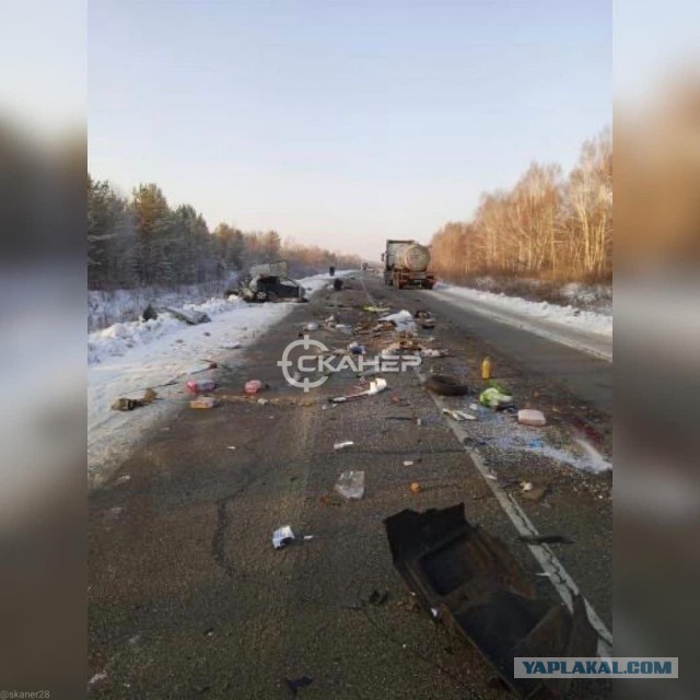 Смертельное ДТП в Амурской области