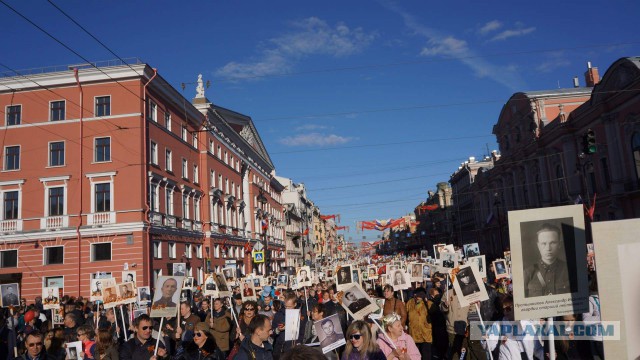 Парад 9 Мая 2015 в Санкт-Петербурге