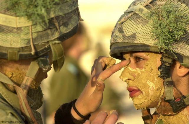 Армия обороны Израиля - девушки! (15 фото)