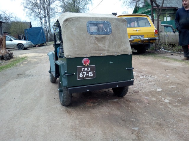 Машина для сына. Детский газ 67б.
