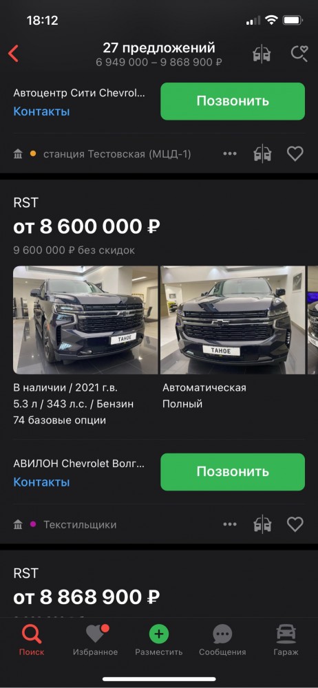 Цены на новые автомобили: Россия vs США