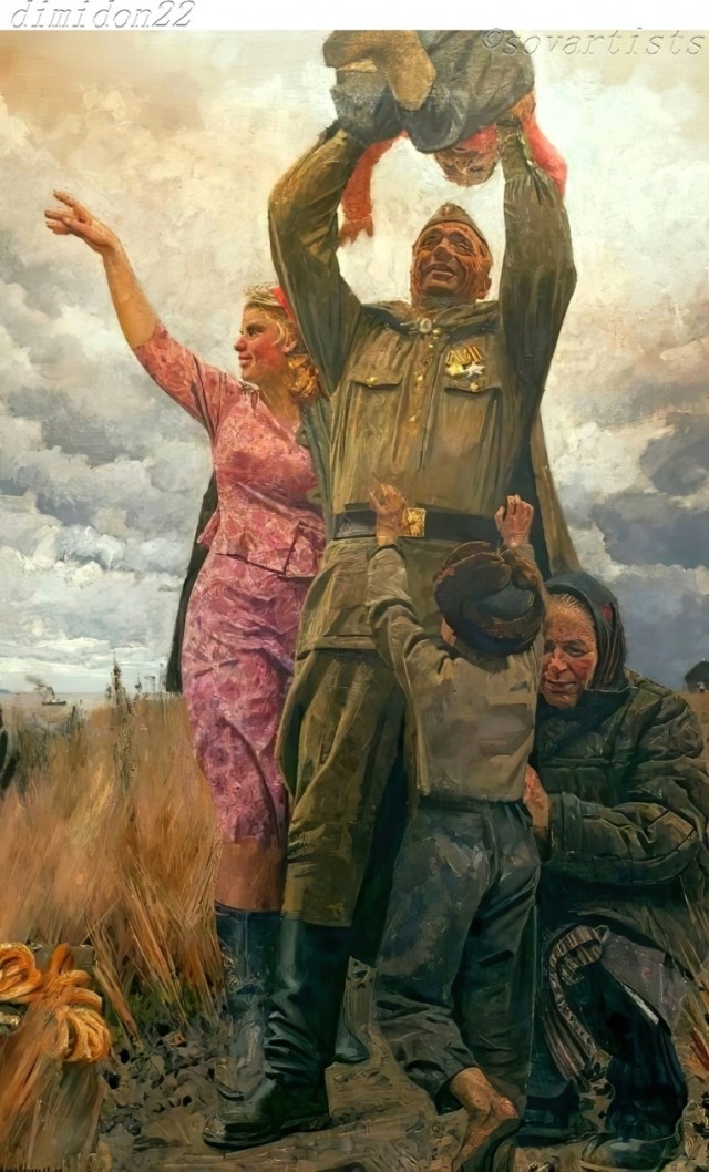 Великая Отечественная война в живописи