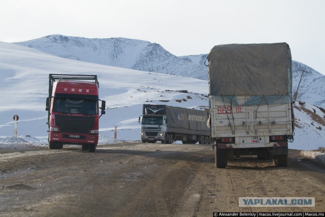 Загородные дороги Киргизии
