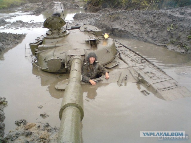 Танки тоже могут застревать!