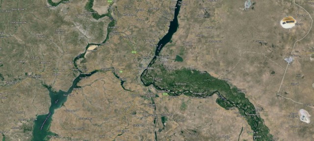 Города со спутника