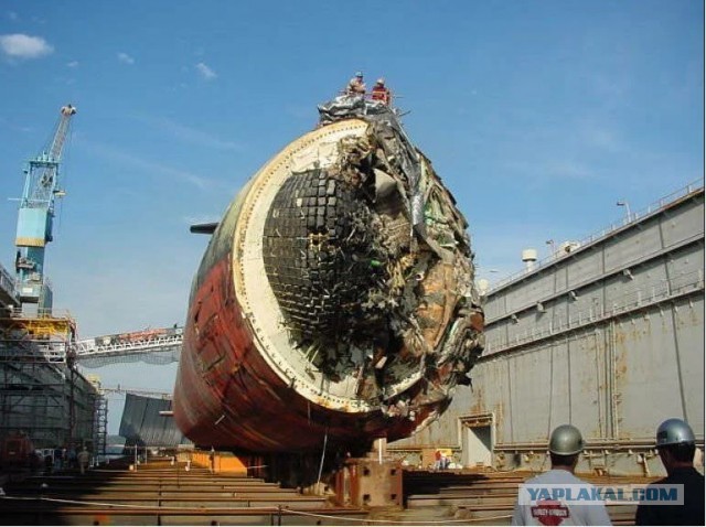 История подводной лодки "Курск" в фотографиях
