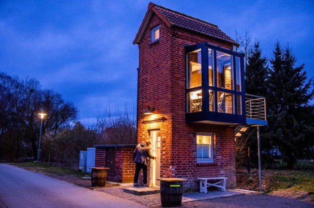 В Германии открыли самый маленький в мире домик для отдыха