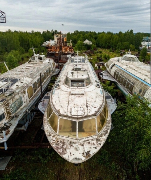 Кладбище кораблей расцвета СССР