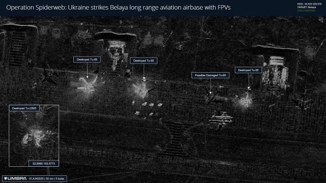 Первые спутниковые снимки авиабазы «Белая»