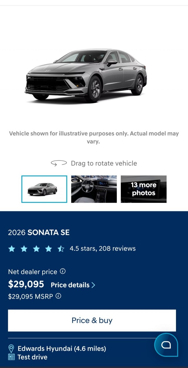1.5 миллиона рублей...в Китае стартуют продажи новой  Hyundai Sonata