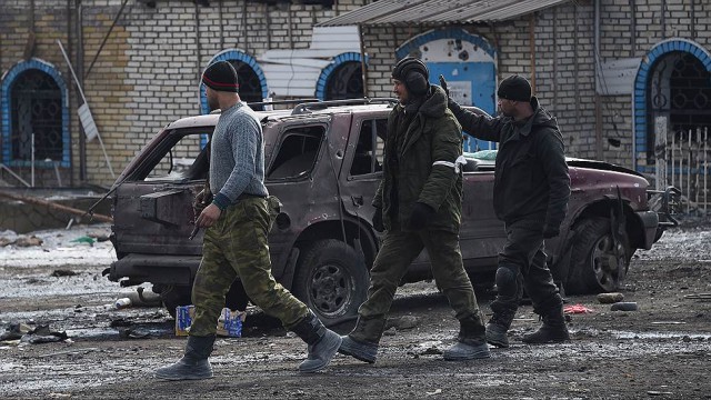 Здесь было Дебальцево