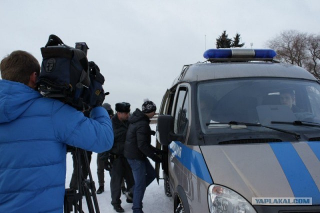 Полиция разогнала «Снежную битву»