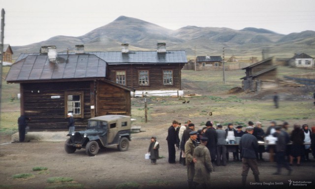 Москва 1952-1954 в цвете